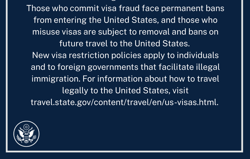 U.S. Embassies Are Repeating a Visa Fraud Warning — What It Means (and Doesn’t) for H-1B Holders article image